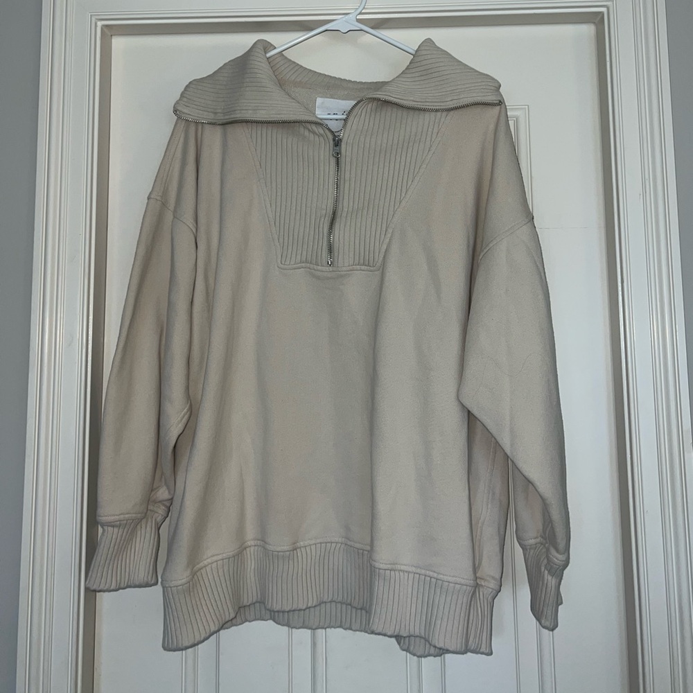 Aerie Quarter-zip Sweater